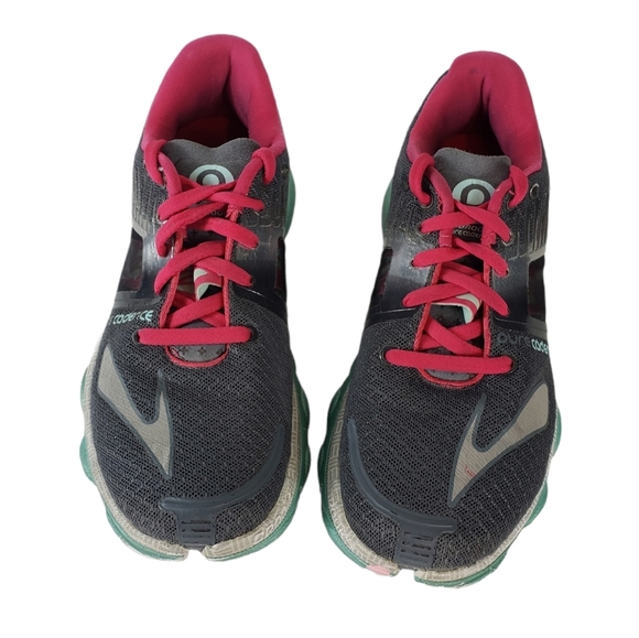 Brooks Pure Cadence 4 Running Shoes Womens Size 6.5 Gray Pink Gray Sneakers READ - Picture 2 of 11